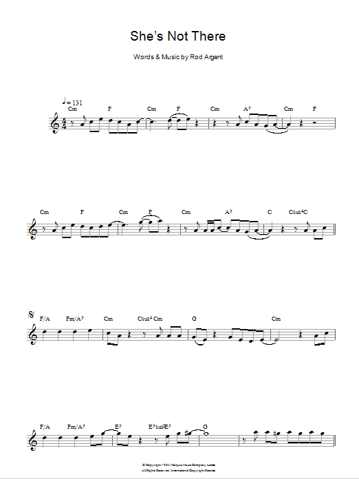 Produktbild zu: She's Not There