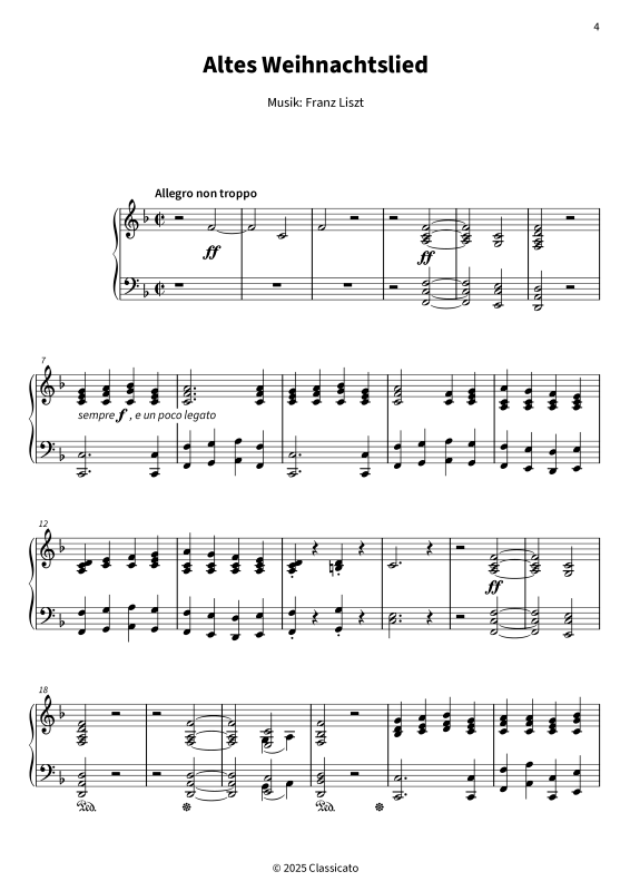 Product gallery: Page 1 of 9 Altes Weihnachtslied, , Piano solo