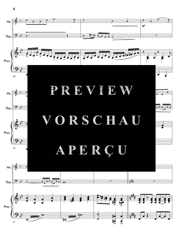 Produktgalerie: Seite 10 von 11 Haunted America Suite, , (Horn in F, Tuba und Klavier)
