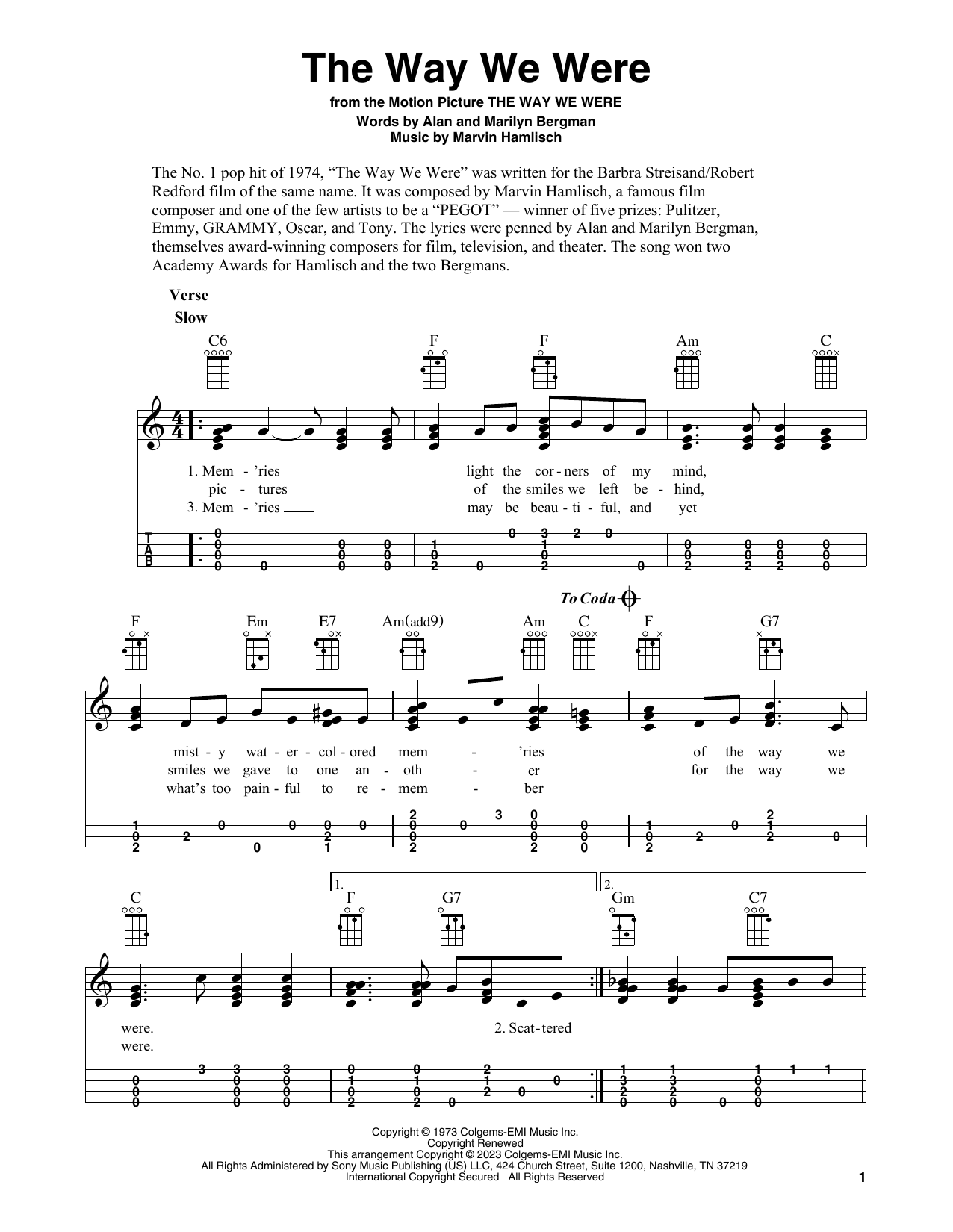 Product gallery: Page 1 of 1 The Way We Were, Barbra Streisand