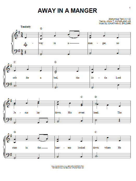 Produktbild zu: Away In A Manger