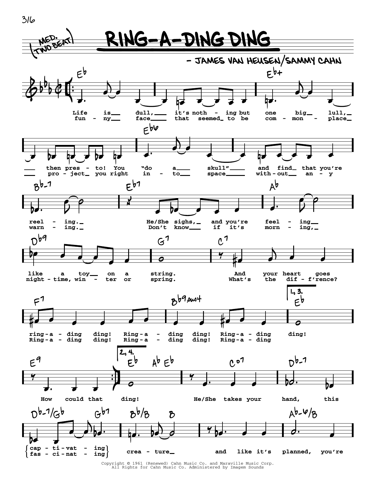 Produktbild zu: Ring-A-Ding Ding (Low Voice)