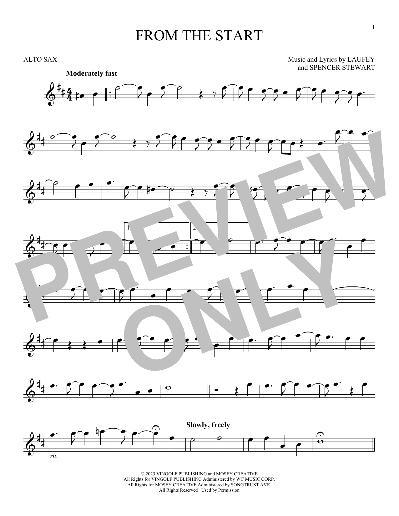 Product gallery: Page 1 of 1 From The Start, Laufey