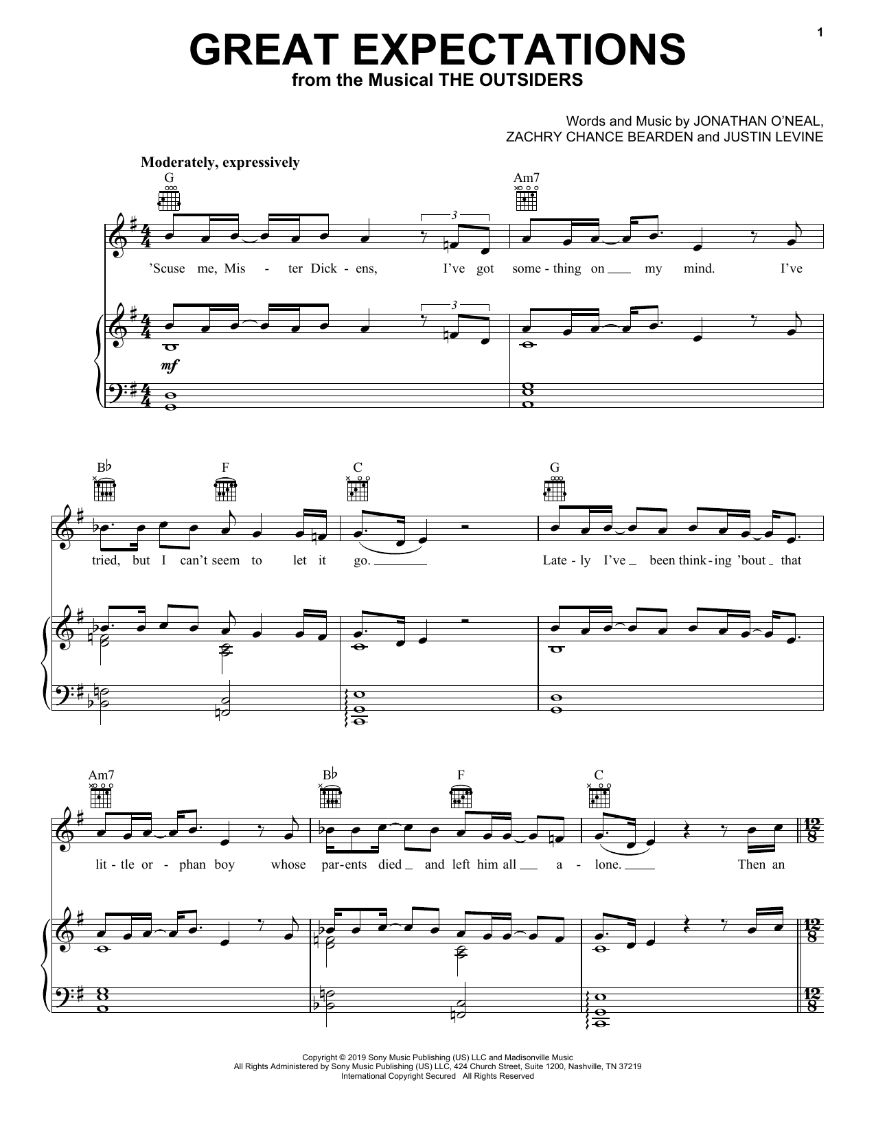 Produktbild zu: Great Expectations (from The Outsiders)