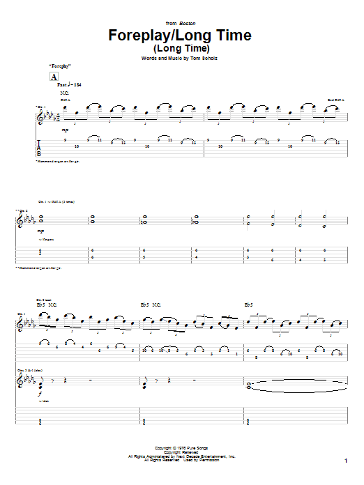 Product gallery: Page 1 of 1 Foreplay/Long Time (Long Time), Boston