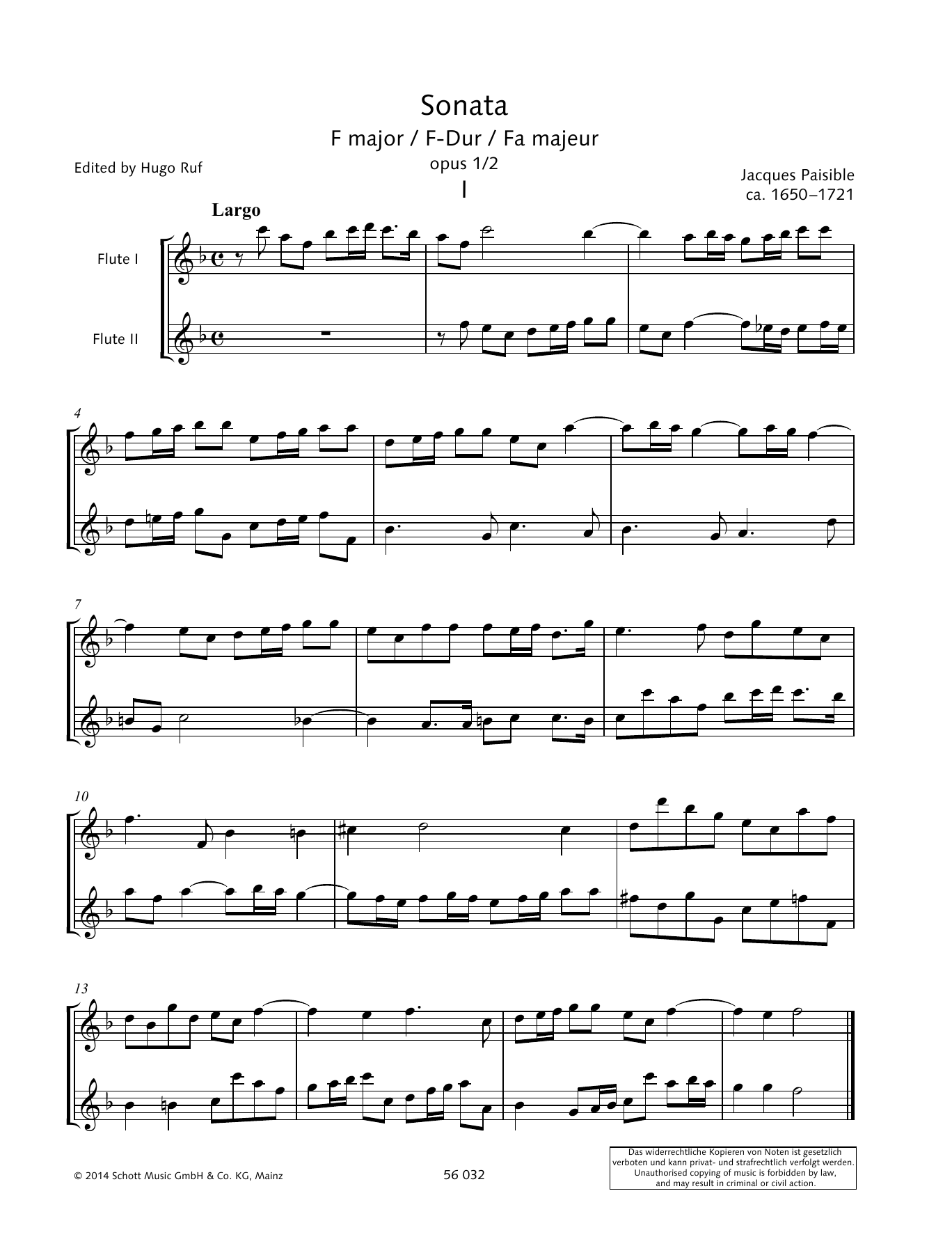Produktgalerie: Seite 1 von 1 Sonata F Major, Baldassare Galuppi, Chor