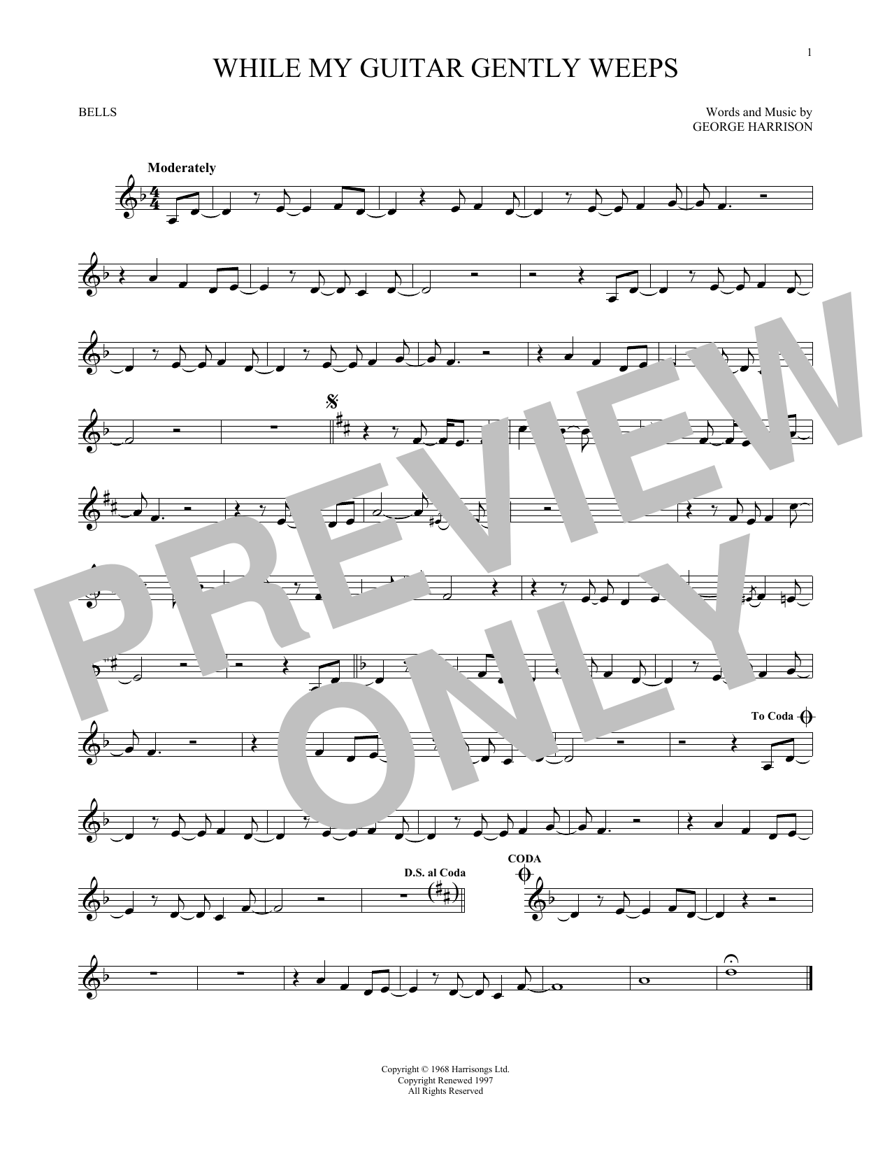 Produktgalerie: Seite 1 von 1 While My Guitar Gently Weeps, The Beatles, Percussion