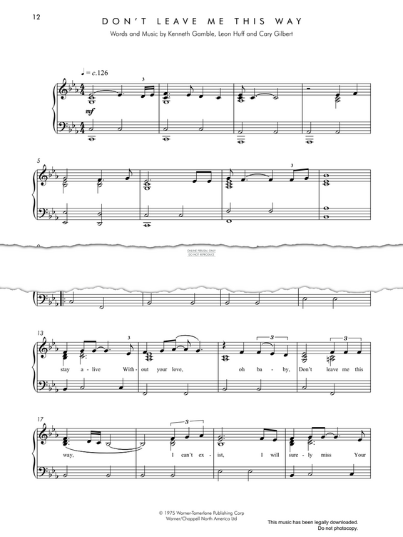Produktbild zu: Don't Leave Me This Way