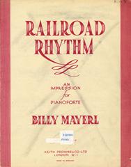 cover: Railroad Rhythm, Billy Mayerl
