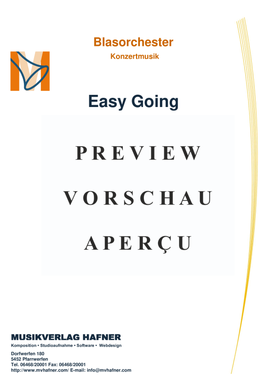 Product gallery: Page 2 of 11 Easy Going, , (large wind orchestra)