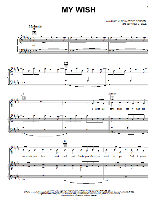 Produktbild zu: My Wish