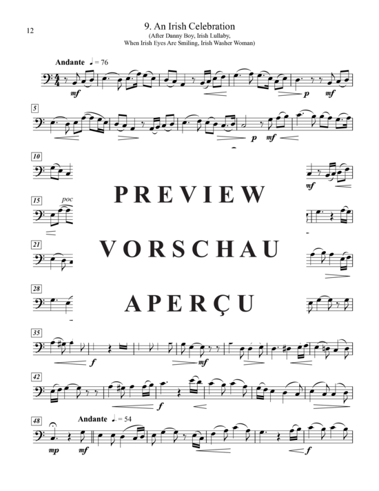 Product gallery: Page 16 of 21 Solos for Celebrations and Remembrances , , (Posaune/Euphonium/Fagott Solo)