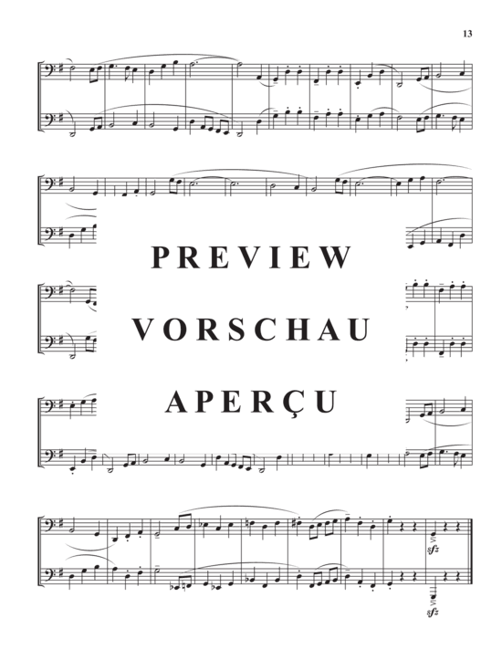 Produktgalerie: Seite 17 von 21 Six Concert Caprices , , (Blechbläser Duett - tiefe Lage)