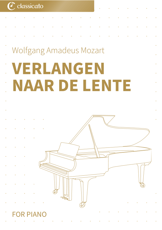 Produktbild zu: Verlangen naar de lente - versimpelde versieWolfgang Amadeus Mozart