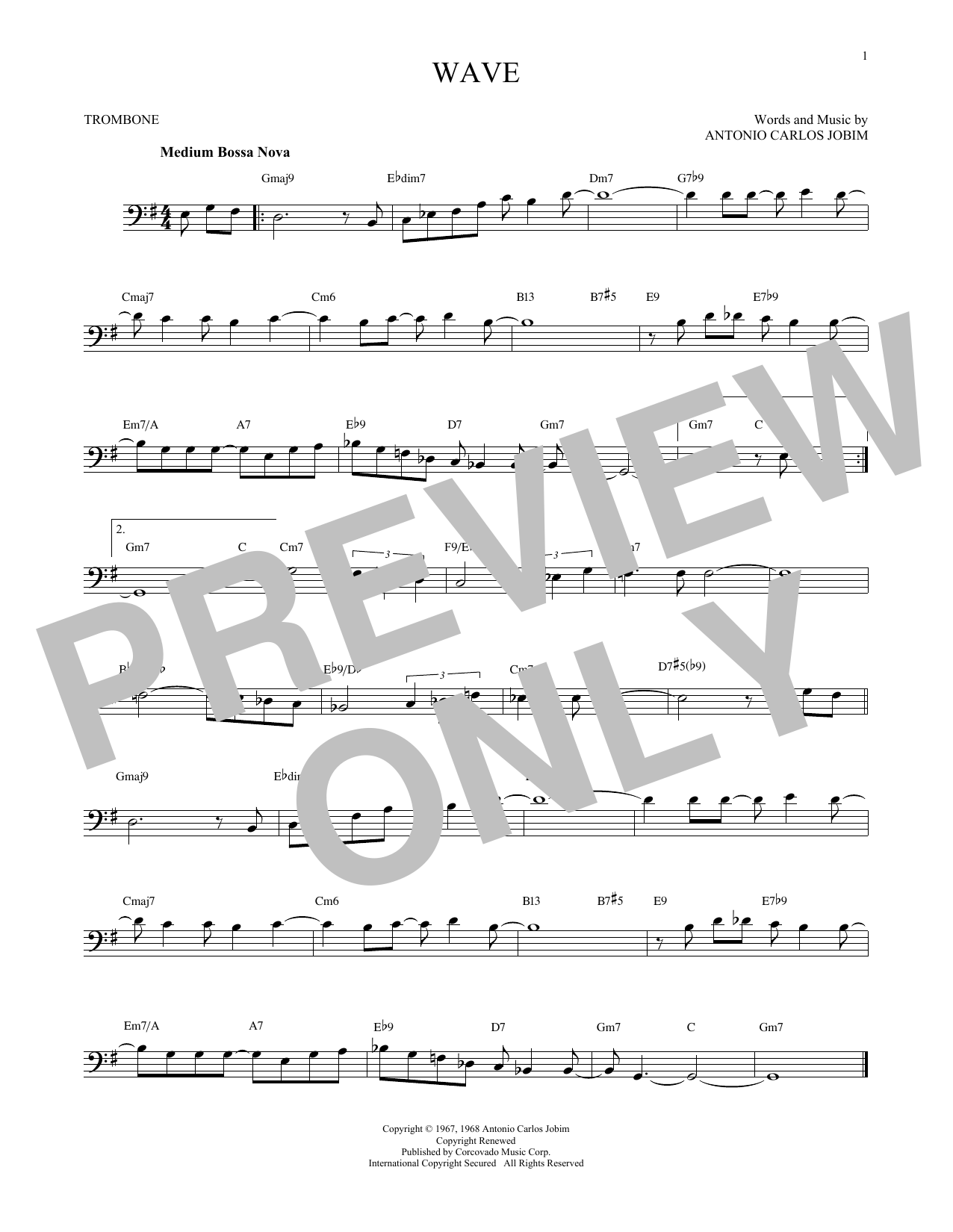Product gallery: Page 1 of 1 Wave, Antonio Carlos Jobim