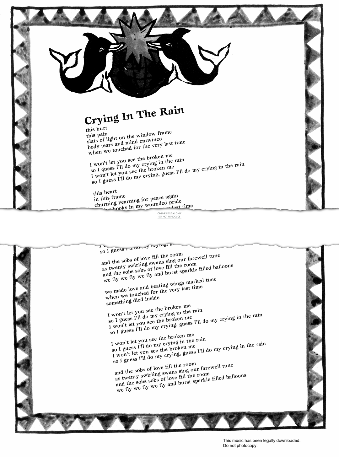 Product picture to: Crying In The Rain