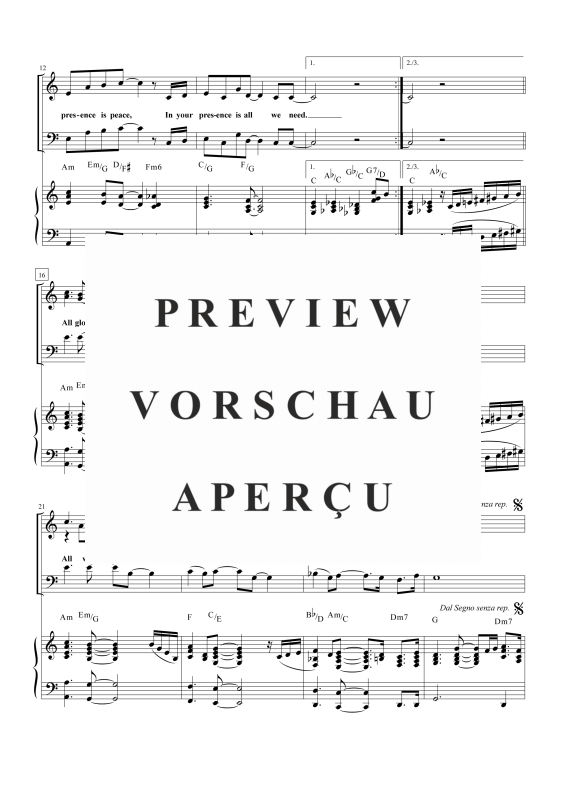 Produktgalerie: Seite 8 von 10 As We Worship, , Gemischter Chor SAB und Klavier