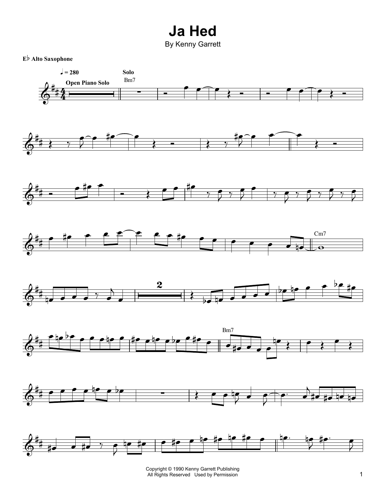 Product gallery: Page 1 of 1 Ja-Hed, Kenny Garrett