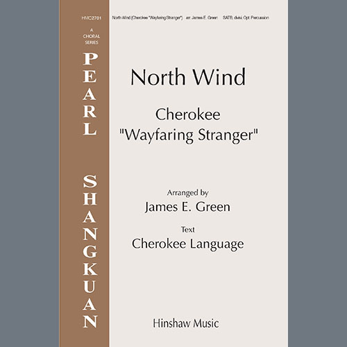 cover: North Wind (Cherokee "Wayfaring Stranger"), James E. Green
