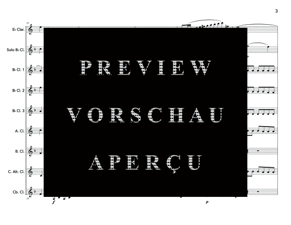 Produktgalerie: Seite 7 von 11 Sextet, Op. 81b, , (Klarinettenchor)
