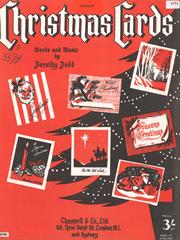 cover: Christmas Cards, Dorothy Dodd, Gesang, Gitarre, Klavier