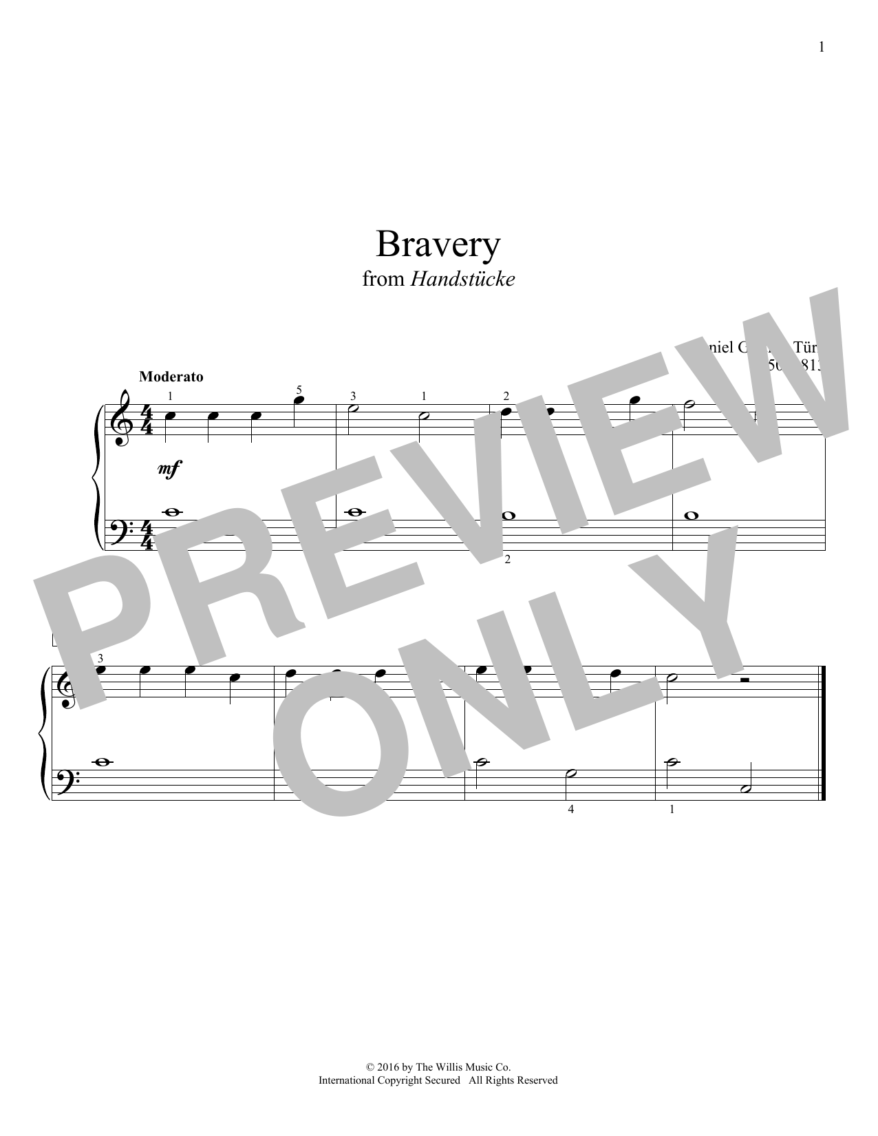 Produktbild zu: Bravery