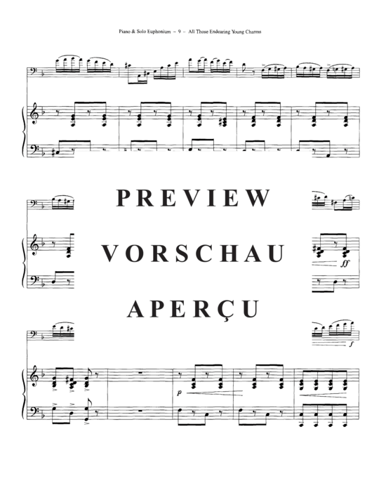 Product gallery: Page 11 of 20 All Those Endearing Young Charms , , (euphonium + piano)