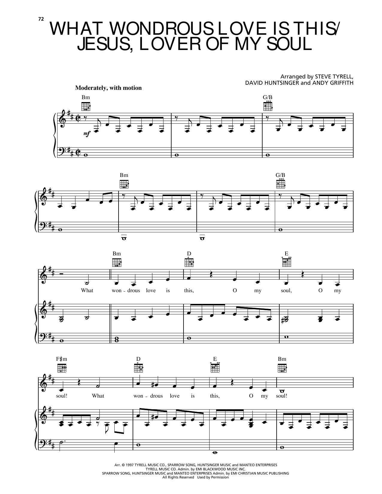 Produktbild zu: What Wondrous Love Is This/Jesus, Lover Of My Soul