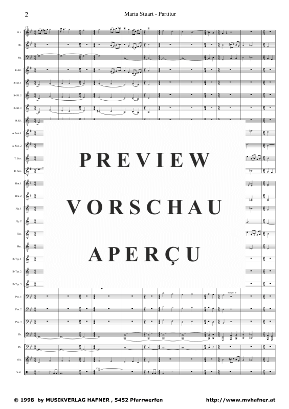 Product gallery: Page 7 of 11 Maria Stuart, , (large wind orchestra)