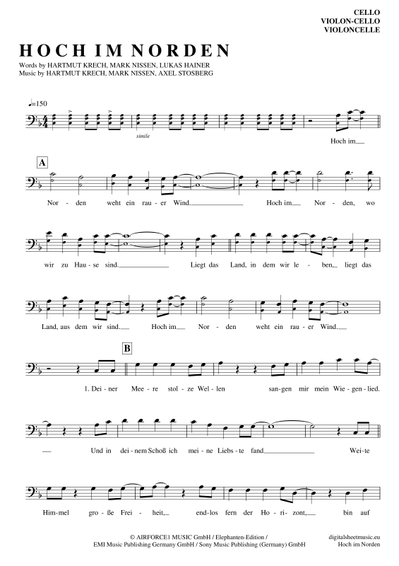 Produktbild zu: Hoch Im NordenSantiano