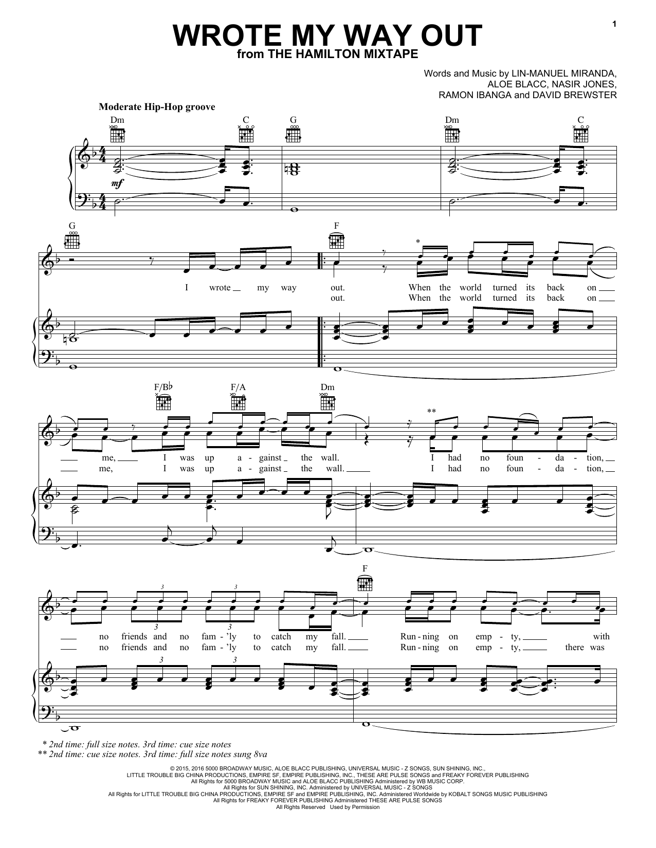 Produktbild zu: Wrote My Way Out