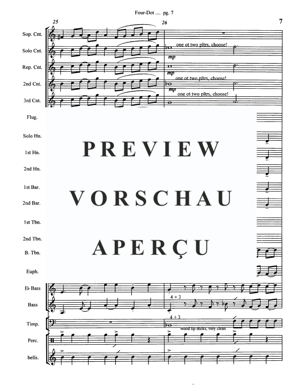 Produktgalerie: Seite 10 von 11 Four-Dot Flourish Polka, , British Brass Band