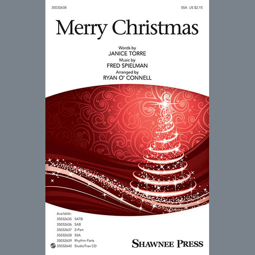 Produktbild zu: Merry Christmas (arr. Ryan O'Connell)