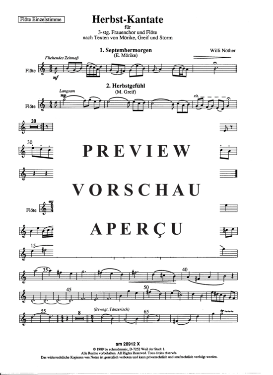 gallery: Herbstkantate , , (Frauenchor + Flöte)