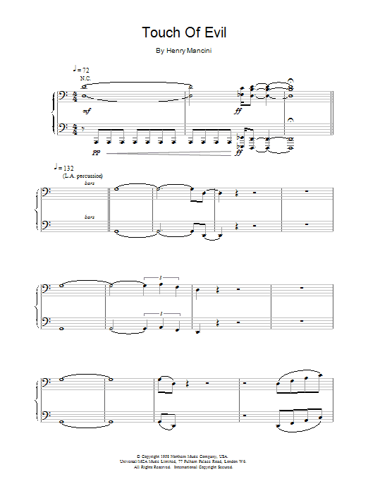 Product gallery: Page 1 of 1 Touch of Evil, Henry Mancini