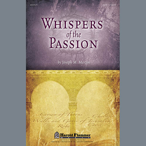 cover: Whispers Of The Passion, Joseph M. Martin, Chor
