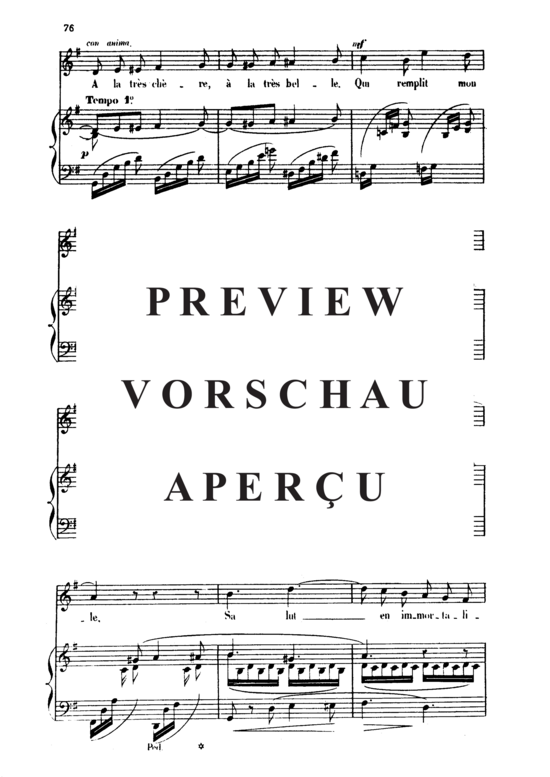 Product gallery: Page 7 of 8 Hymne Op.7 No.2, , High Voice and Piano