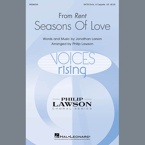 Produktbild zu: Seasons Of Love (from Rent) (arr. Philip Lawson)
