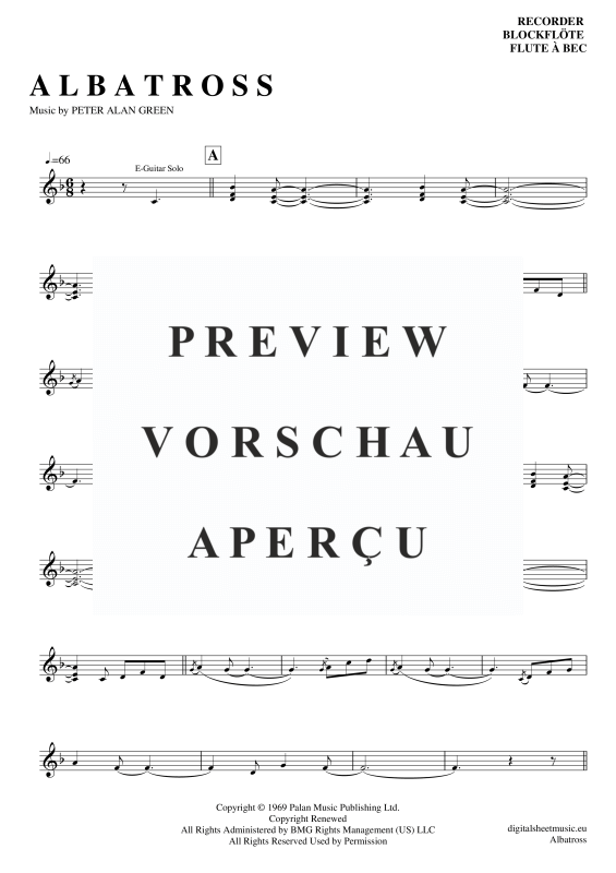 Product gallery: Page 2 of 4 Albatross , Mac, Fleetwood, (recorder)