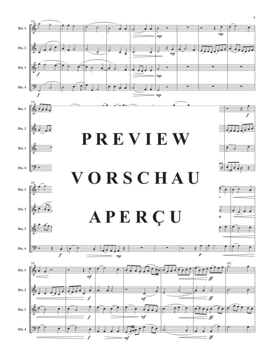 Produktgalerie: Seite 7 von 21 Bruckner Suite , , (Horn Quartett)