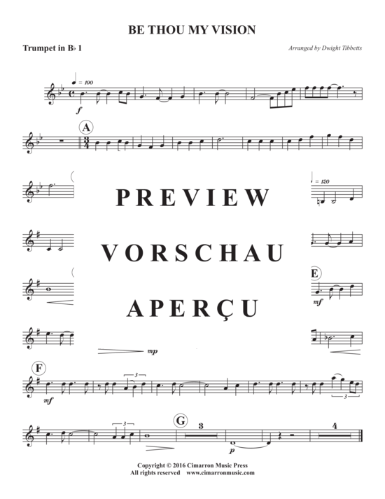 Produktgalerie: Seite 7 von 11 Be Thou My Vision , , (Blechbläserquintett)