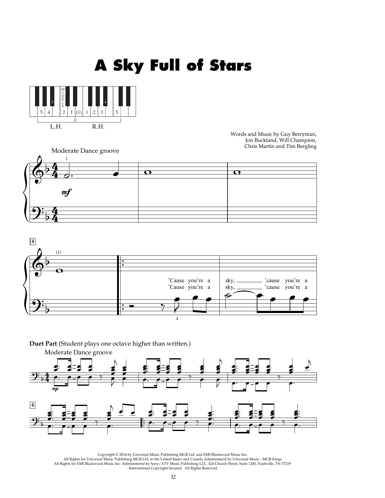 Produktbild zu: A Sky Full Of Stars