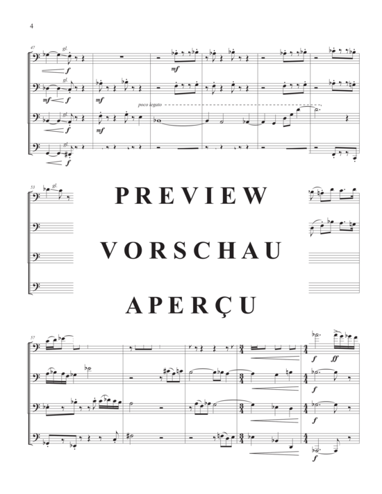 Product gallery: Page 7 of 21 Trombone Graffiti , , (trombone quartet or ensemble)