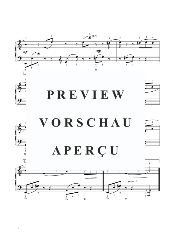 Produktgalerie: Seite 3 von 3 Für Elise, , Klavier Solo