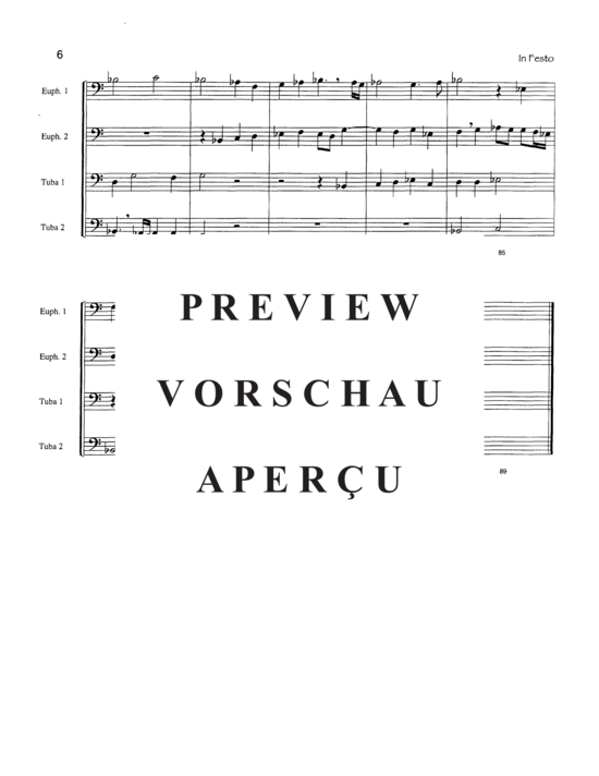 Product gallery: Page 8 of 16 In Festo Tranfigurationis Domini , , (Tuba Quartett EETT)