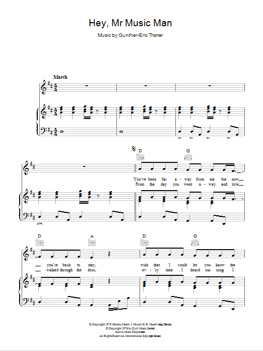 Product picture to: Hey, Mr Music Man