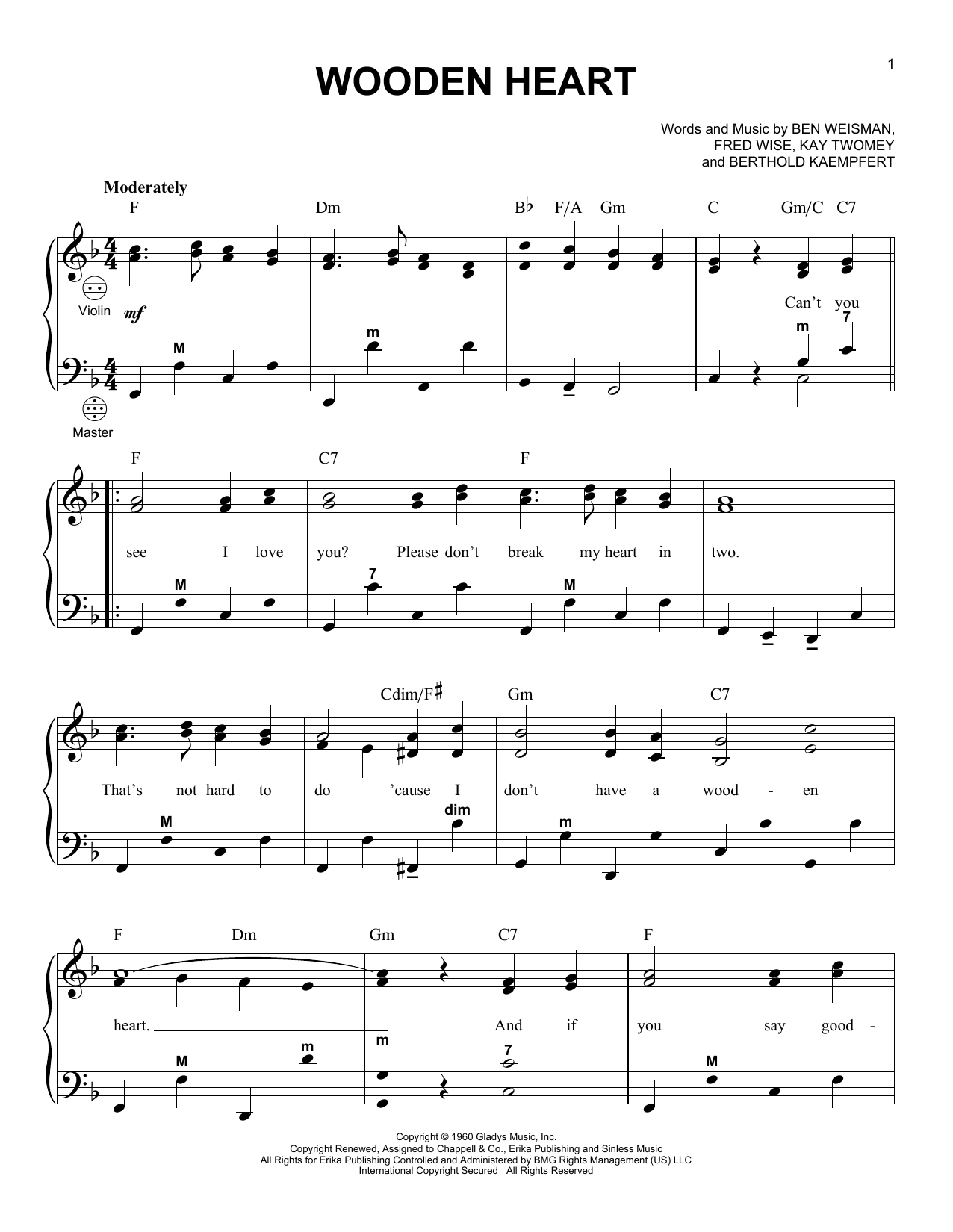 Product gallery: Page 1 of 1 Wooden Heart, Elvis Presley