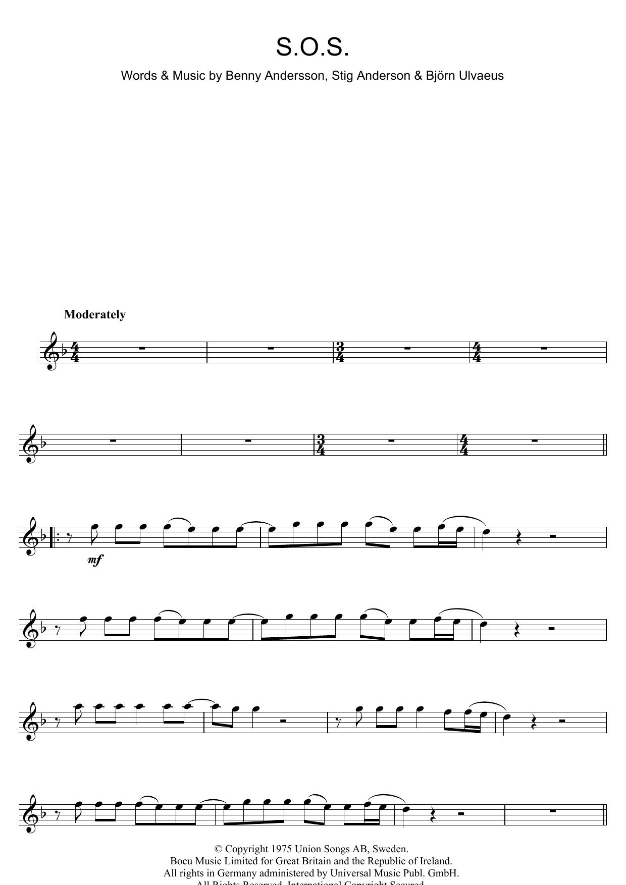 Product gallery: Page 1 of 1 S.O.S., ABBA