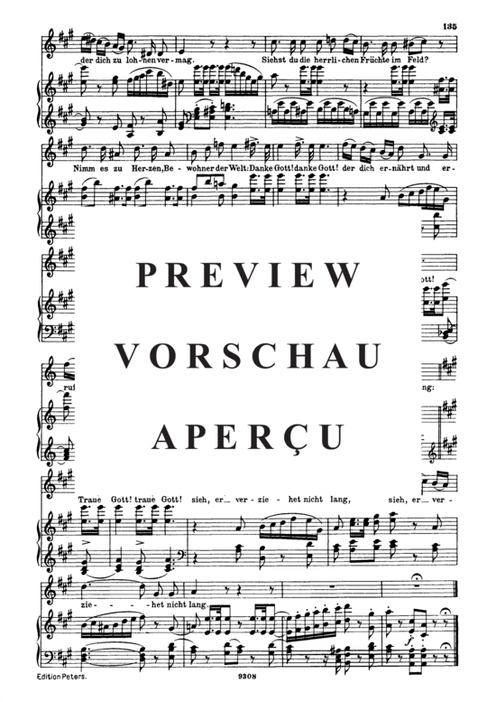 Product gallery: Page 3 of 3 Der Wachtelschlag D.742, , High Voice and Piano