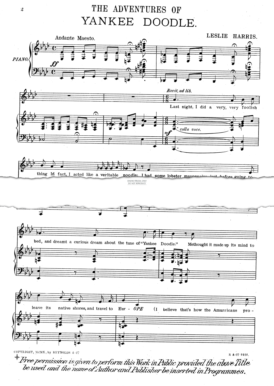 Produktbild zu: The Adventures Of Yankee Doodle
